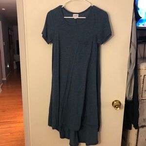 Xs LuLaRoe Blue Heathered Carly